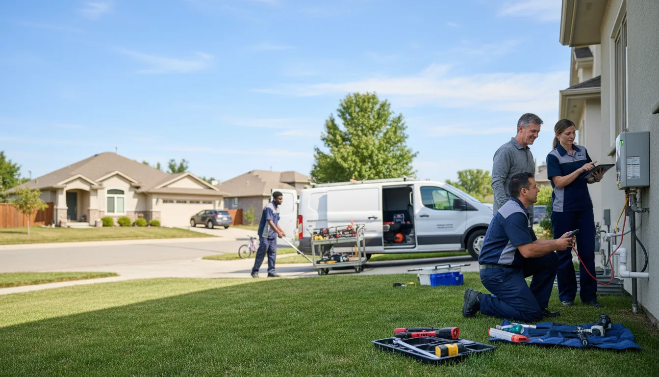 Tankless water heater service in Ponca, NE